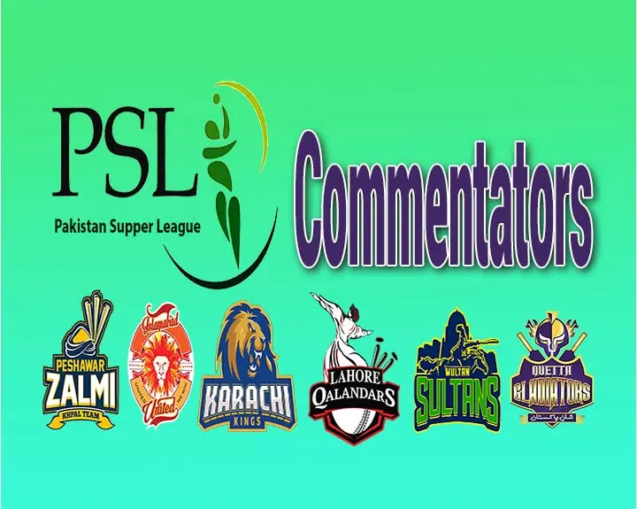 PSL Commentators List 2024: PSL9 Commentary Panel and Match official