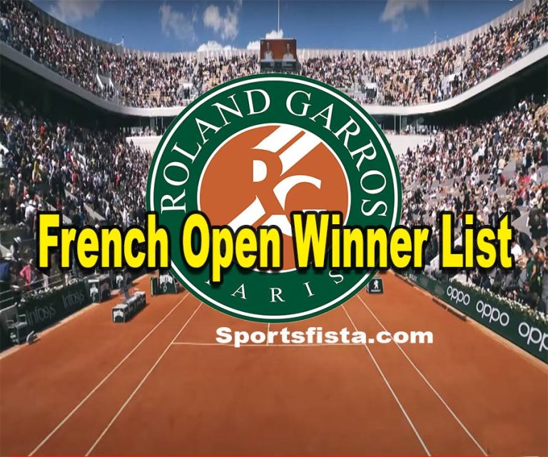 French Open Winner List